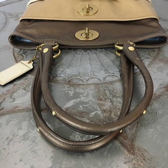 COACH TURNLOCK SLIM TOTE LIMITED EDITION 13049 - Picture 5 of 8